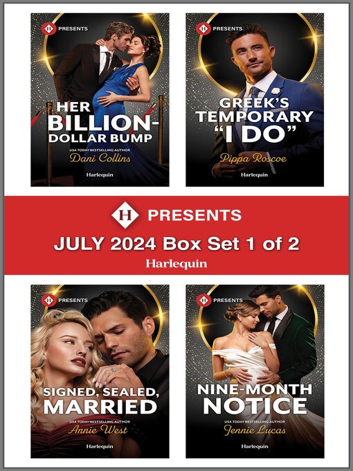 Title details for Harlequin Presents July 2024--Box Set 1 of 2 by Dani Collins - Available